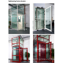 Billige Wohn-Aufzug Aufzug Glas Panorama-Aufzug